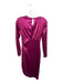 Michael Costello x Revolve Size S Magenta Polyester Blend Metallic Midi Dress Magenta / S
