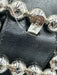 Celine Black Leather Silvertone hardware Clutch Black
