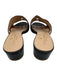 Clorinda Antinori Shoe Size 38 Dark Brown Leather open toe Buckle Mule Sandals Dark Brown / 38