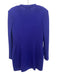 St. John Collection Size 6 Blue Zip Detail Button Front Cardigan Sweater Set Blue / 6