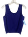 St. John Collection Size 6 Blue Zip Detail Button Front Cardigan Sweater Set Blue / 6