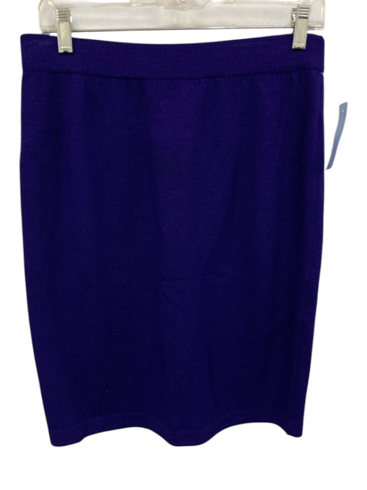 St. John Collection Size 10 Blue Elastic Waist Skirt Blue / 10