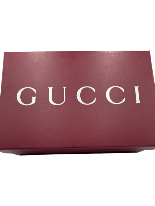 Gucci Shoe Size 39 Brown & Beige Canvas & Leather Guccissima Open Toe Sandals Brown & Beige / 39