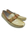 Louis Vuitton Shoe Size 38.5 Cream & pink Patent Leather Driver Loafers Cream & pink / 38.5