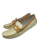 Louis Vuitton Shoe Size 38.5 Cream & pink Patent Leather Driver Loafers Cream & pink / 38.5