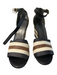 Stuart Weitzman Shoe Size Est 7 Beige Multi Manmade Material Wedge Woven Shoes Beige Multi / Est 7