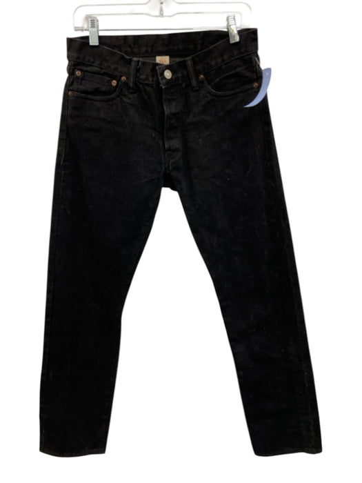 RRL Size 30 Black Cotton Solid Jean Men's Pants Black / 30