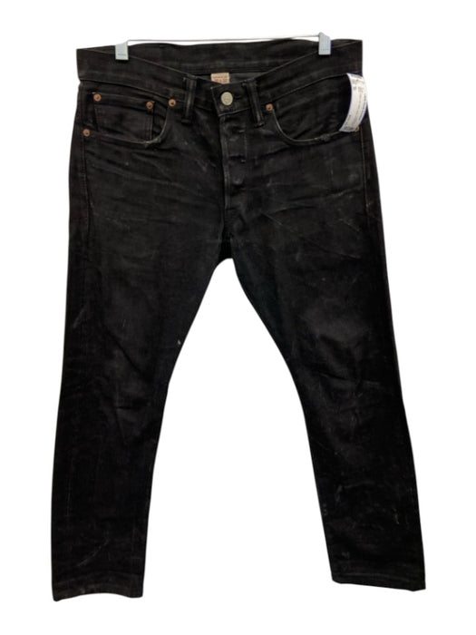 RRL Size 30 Black Cotton Solid Jean Men's Pants Black / 30