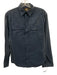 RRL Size XS Blue Cotton Solid Button Up Front Pockets Men's Long Sleeve Shirt Blue / XS