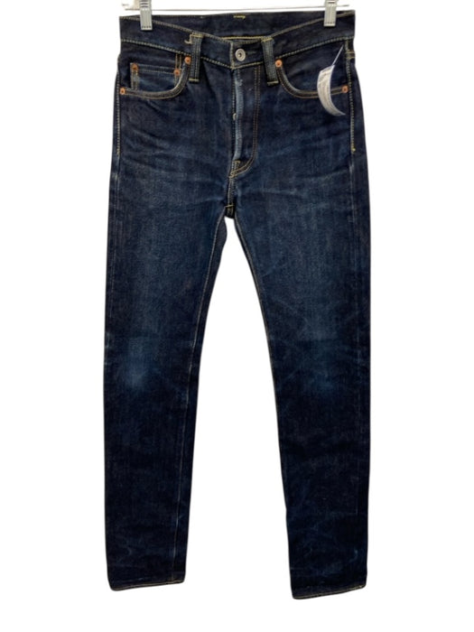 Rivet & Hide Size 29 Dark Wash Cotton Solid Selvedge Jean Men's Pants Dark Wash / 29