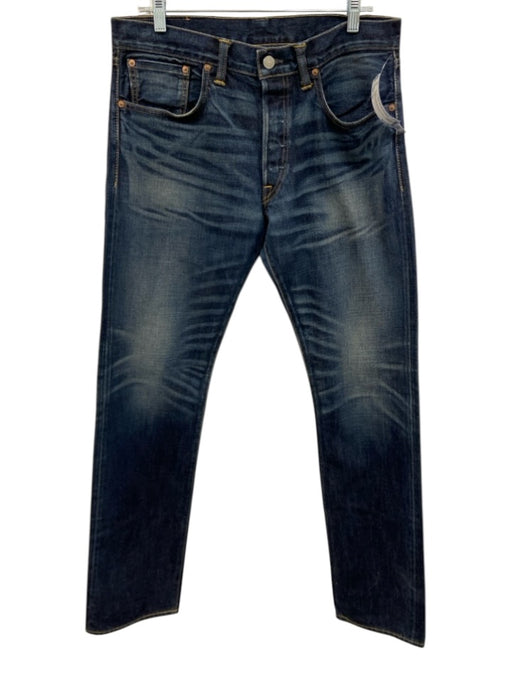 RRL Size 32 medium dark wash Cotton Washed Jean Men's Pants medium dark wash / 32
