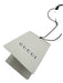 Gucci White & Silver Cotton Blend Jacquard Guccissima Fringe Trim scarf White & Silver