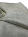 Gucci White & Silver Cotton Blend Jacquard Guccissima Fringe Trim scarf White & Silver