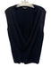 J Lindeberg Size S Black Wool Solid Vest Men's Sweater Black / S