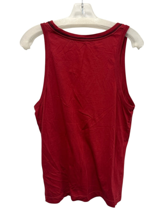 Gucci Size M Red Cotton Solid Men's Tank Top Red / M