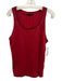 Gucci Size M Red Cotton Solid Men's Tank Top Red / M