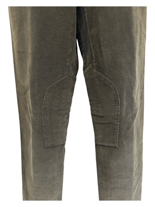 Gucci Size 48 Olive Green Cotton Cordouroy Khaki Slim Men's Pants Olive Green / 48