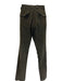 Gucci Size 48 Olive Green Cotton Cordouroy Khaki Slim Men's Pants Olive Green / 48