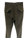 Gucci Size 48 Olive Green Cotton Cordouroy Khaki Slim Men's Pants Olive Green / 48