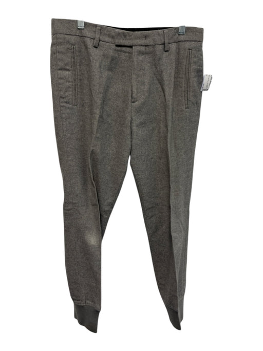 Helmut Lang Size 31 Gray Wool Twill Men's Pants Gray / 31