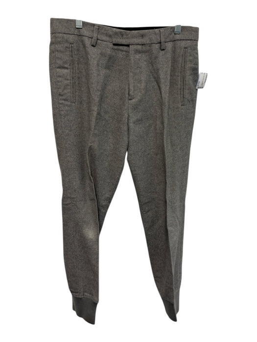 Helmut Lang Size 31 Gray Wool Twill Men's Pants Gray / 31
