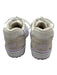 New Balance Shoe Size 5.5 White & Purple Leather Upper Lace Up Low Top Sneakers White & Purple / 5.5