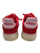 Adidas Shoe Size 7 Red & Pink Suede & Synthetic Gum sole 3 Stripe Sneakers Red & Pink / 7