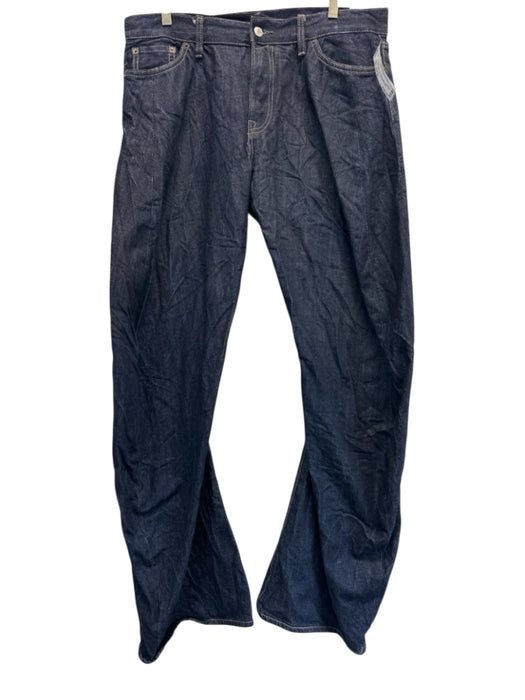 Acne Studios Size Est 34 Dark Wash Cotton Solid Selvedge Jean Men's Pants Dark Wash / Est 34