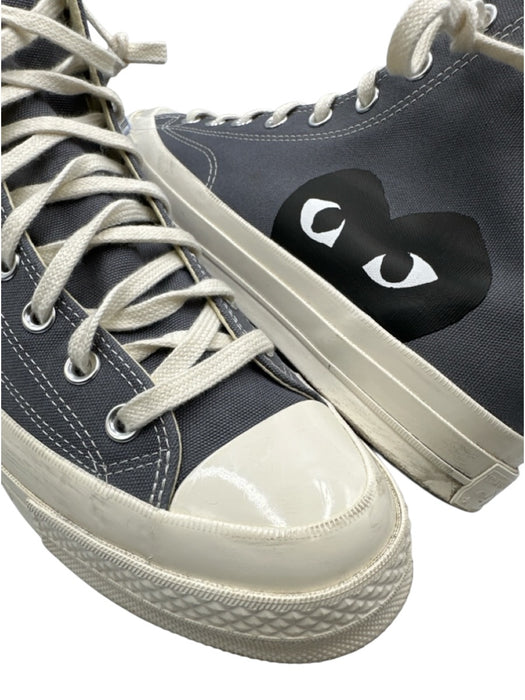 Converse Shoe Size 11 Gray Canvas Heart Sneaker Men's Shoes Gray / 11