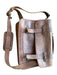 Buffalo Jackson Trading Co. Brown Leather Buckle Closure Bronze Hardware Bag Brown