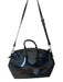 Dooney & Bourke Black Leather Top Handle Gold Hardware Inner Pockets Bag Black