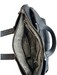 Rebecca Minkoff Black Pebbled Leather Top Handle Top Zip Interchangable Bag Black