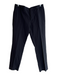 Prada Size 46 Black Polyamide & Cotton Mid Rise Zip Fly Straight Leg Pants Black / 46