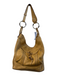 Ruehl No.925 Tan Leather Top & Cardigan Handle Inside & Out Pockets Tote Bag Tan / L