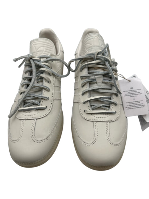 Adidas Shoe Size 9.5 NWT Cream Leather Low Top Lace Up Men's Shoes Cream / 9.5
