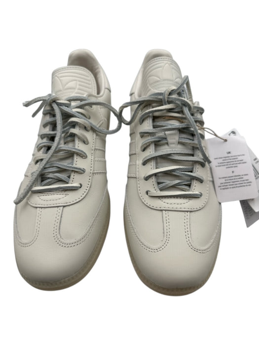 Adidas Shoe Size 9.5 NWT Cream Leather Low Top Lace Up Men's Shoes Cream / 9.5