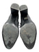 Theory Shoe Size 41 Black Leather Side Zip Toe Cap Almond Toe Block heel Booties Black / 41