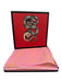 Gucci tan, black, multi Silk Gucci Ghost Print Rolled Edges Square scarf tan, black, multi