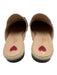 Gucci Shoe Size 37 Beige, Brown, Green textile upper Leather Stripe Mule Loafers Beige, Brown, Green / 37