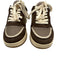 Rag & Bone Shoe Size 37 Brown & Cream Leather Upper Whipstitch Platform Sneakers Brown & Cream / 37