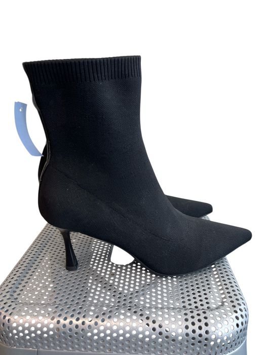 Cosy Island Shoe Size 11 Black Manmade Material Pointed Toe Mesh Detail Shoes Black / 11