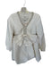 Dream Sister Jane Size XS White Polyester Rhinestone Embroidered Bow Mini Dress White / XS