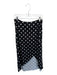 Moa Moa Size L Black & White Polyester Polka Dots Scalloped Maxi Skirt Black & White / L