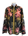Versace Collection Size 42 black & gold Silk Crabs Button Up Long Sleeve Shirt black & gold / 42