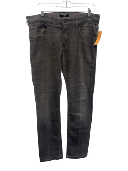 Karl Lagerfeld Made in Italy Size 36 Gray Cotton Blend Solid Slim Jean Pants Gray / 36