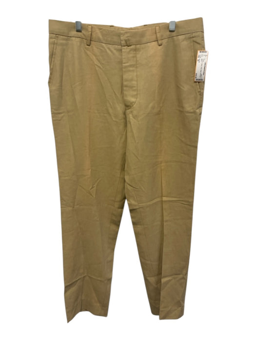Hackett Size 36 Tan Cotton Solid Khaki Men's Pants Tan / 36