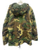 Military Size L Green & Black Synthetic Camo Parka Men's Jacket Green & Black / L