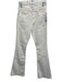 Frame Size 28 White Cotton Denim High Rise Flare Jeans White / 28