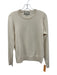 Tuckernuck Size M Cream Cashmere Ribbed Trim Round Neck Sweater Cream / M