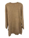 Pomander Place Size Small Orange & Gray Viscose Blend Long Sleeve Speckled Dress Orange & Gray / Small